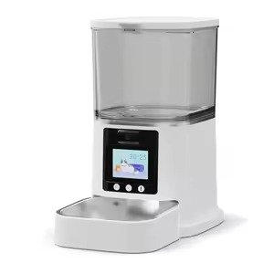 PETMIREO Sense S01 smart pet feeder with colour touchscreen and stainless steel bowl PETMIREO Sense S01 smart pet feeder with colour touchscreen and stainless steel bowl