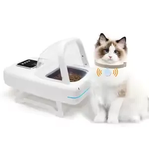 PETMIREO Sense S02 RFID selective pet feeder that opens only for the tagged pet