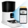 PETMIREO View V02 pet feeder with wide-angle camera and app control